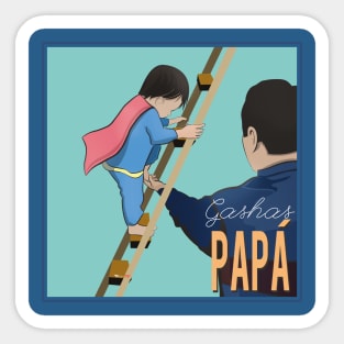 Gashas Papá Sticker